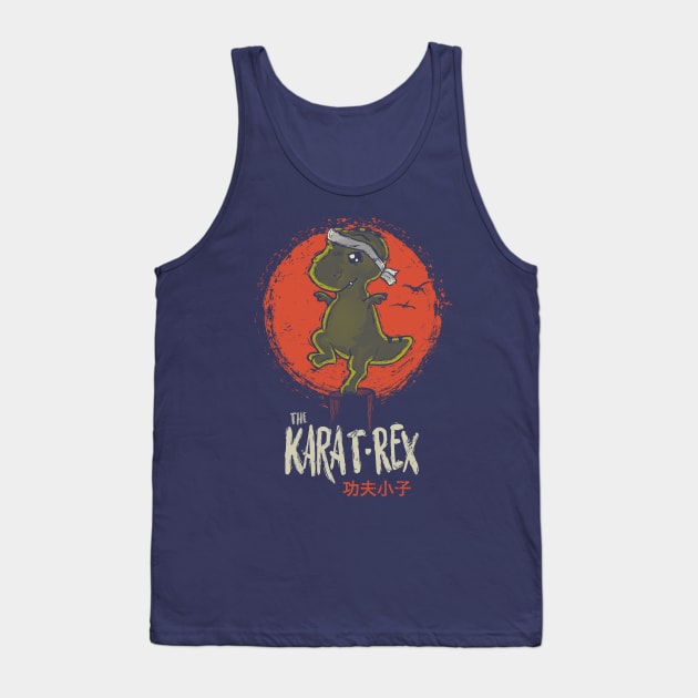 The KaraT-Rex Tank Top by teesgeex